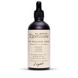 Closed 100ml bottle of La Nature Restaure’s Follicle Serum Light Formula